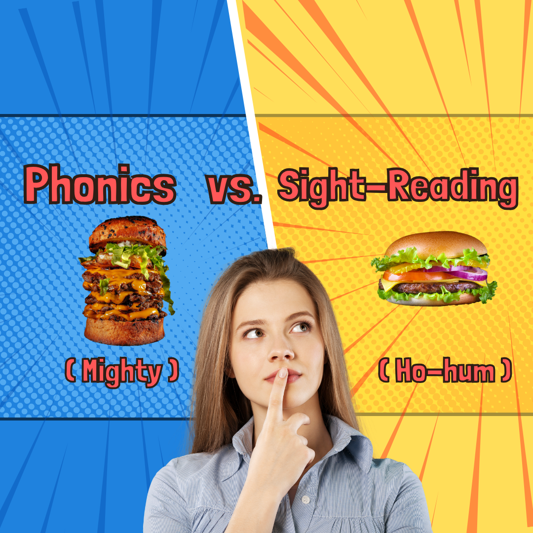 phonics vs. sight reading battle