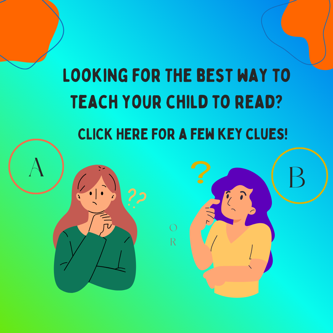 best way to teach reading to your child